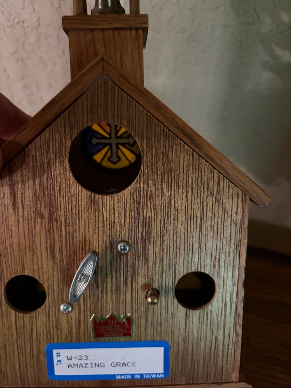 Wooden church music box - Picture 2 of 2